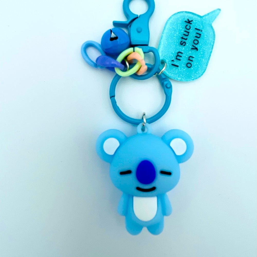 BTS Koya Silicone Cute Key Chain Brand  New  K-pop